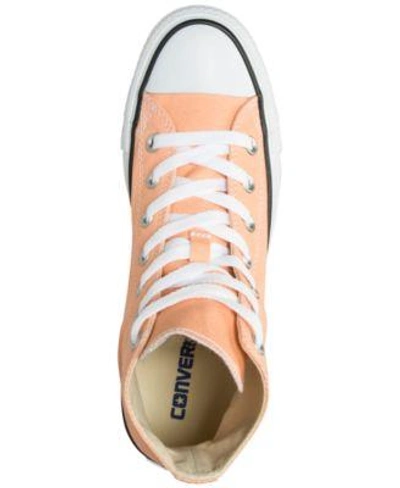Shop Converse Women's Chuck Taylor Hi Casual Sneakers From Finish Line In Sunset Glow