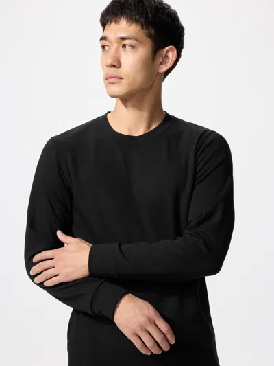 Uniqlo Heattech Ultra-warm Crew Neck T-shirt 'black'