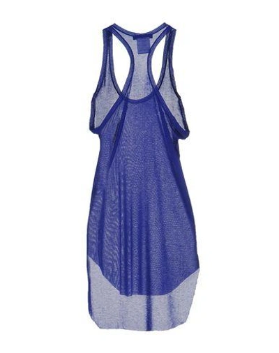 Shop Damir Doma Tank Top In Bright Blue