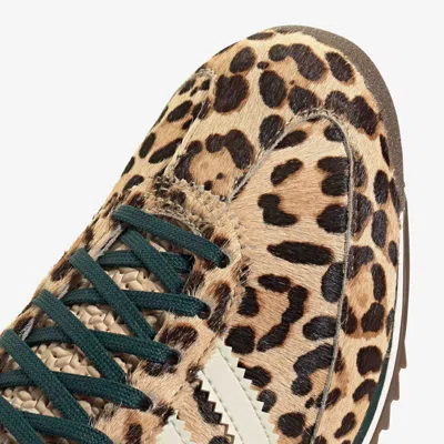 Adidas Originals Sl 71 Og Leopard-pattern Sneakers In Brown