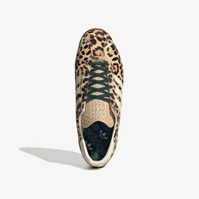 Adidas Originals Sl 71 Og Leopard-pattern Sneakers In Brown