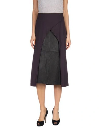Damir Doma 3/4 Length Skirt In Black