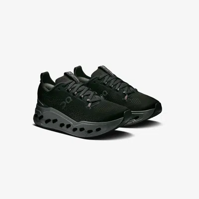 On Cloudsurfer Max Running Sneaker In Black