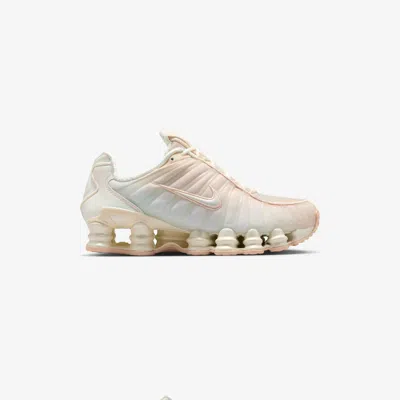 Nike Shox Tl Pearlised Sneakers In Neutral
