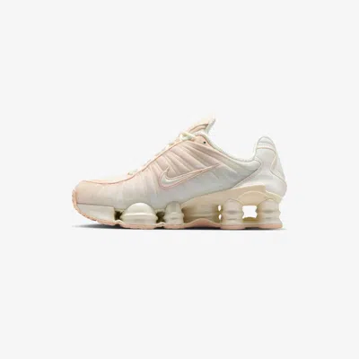 Nike Shox Tl Pearlised Sneakers In Neutral