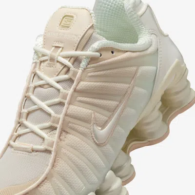Nike Shox Tl Pearlised Sneakers In Neutral