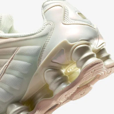 Nike Shox Tl Pearlised Sneakers In Neutral