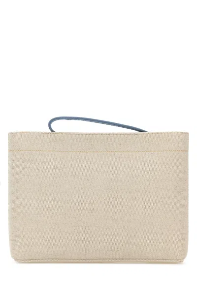 Givenchy Sand Canvas Clutch