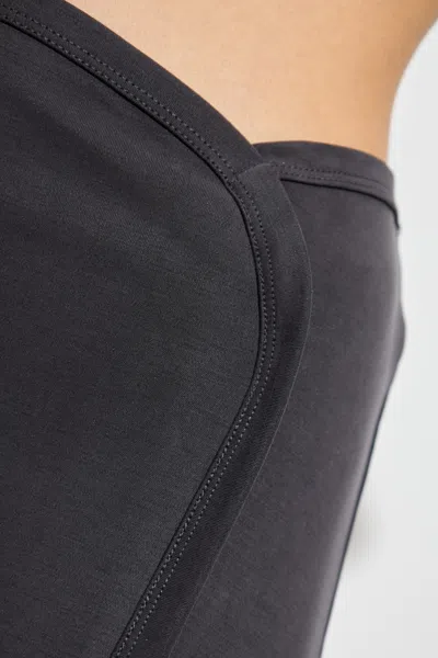 Samsoe & Samsoe Sasus High-waisted Skirt In Gray