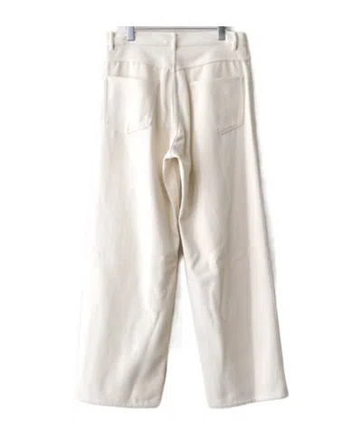 Auralee Belt Loop Jeans In Neutral