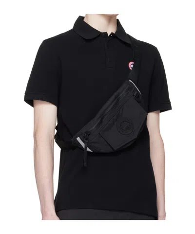 Canada Goose Lanvin Grey Embroidered Logo Cotton Sweatshirt In Black
