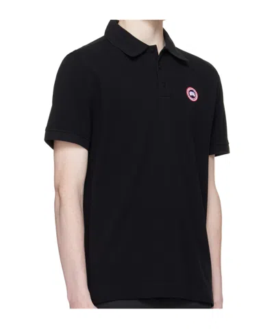 Canada Goose Lanvin Grey Embroidered Logo Cotton Sweatshirt In Black