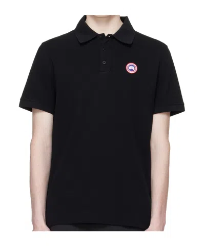 Canada Goose Lanvin Grey Embroidered Logo Cotton Sweatshirt In Black