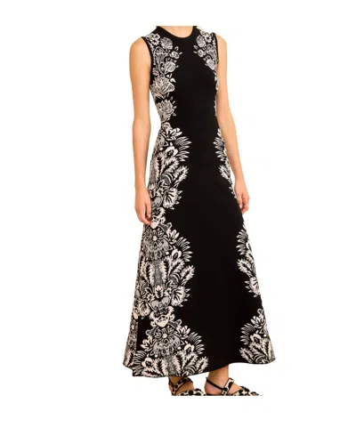 Ulla Johnson Liana Floral-pattern Sleeveless Maxi Dress In Animal Print