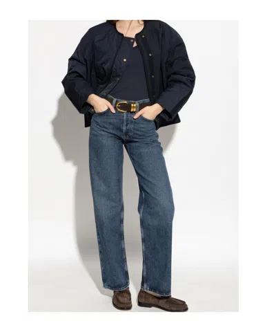 Ulla Johnson Quilted Press-stud Jacket In Black