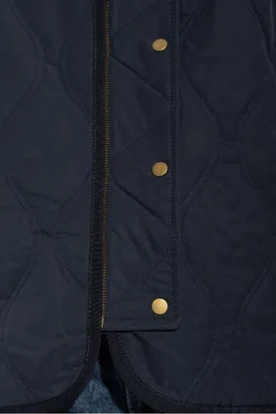 Ulla Johnson Quilted Press-stud Jacket In Black