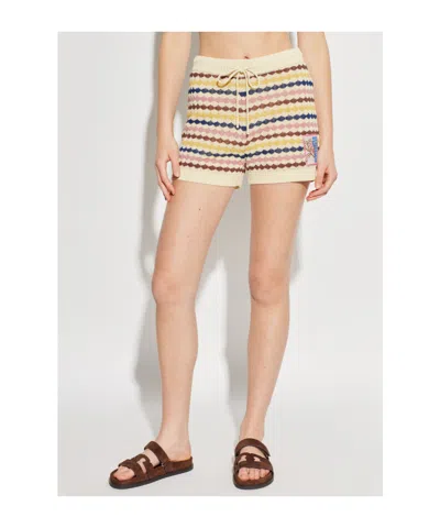 Zimmermann Drawstring Shorts In Multi