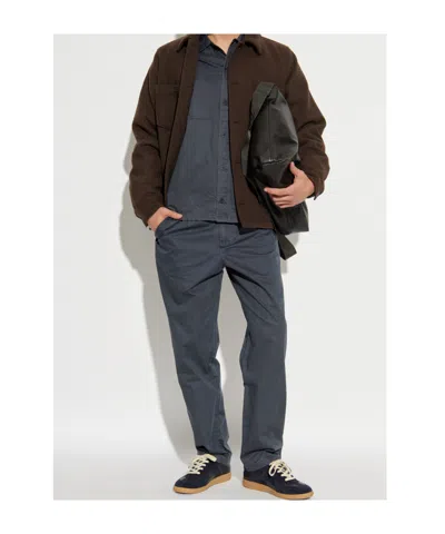 Samsoe & Samsoe Oversized Shirt Jacket In Brown