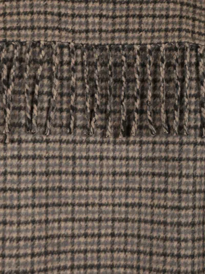 P.a.r.o.s.h Fringed Jacket Jackets Grey In Green