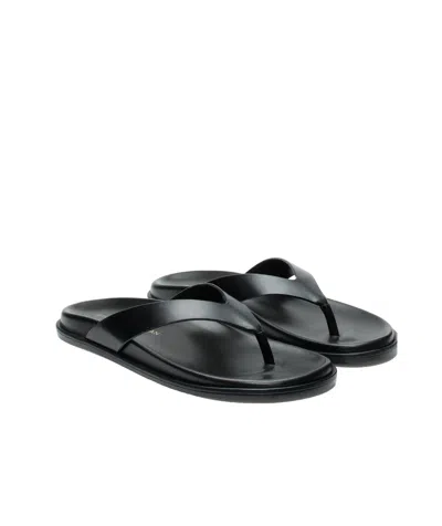 Stuart Weitzman Marykate Flip-flop Sandals In Black