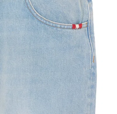Amish Belt Loop Jeans In Blue