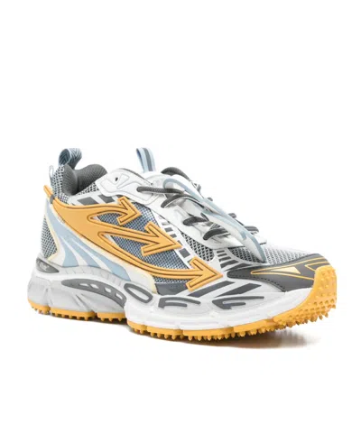 Off-white Be Right Back Round Toe Sneakers In Multi