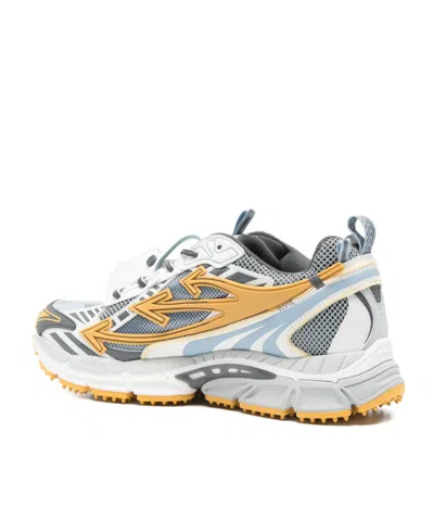 Off-white Be Right Back Round Toe Sneakers In Multi
