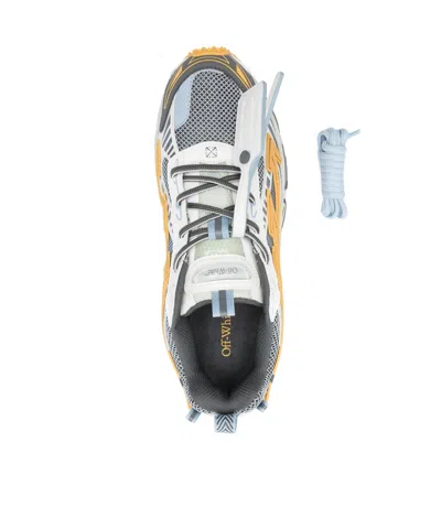 Off-white Be Right Back Round Toe Sneakers In Multi