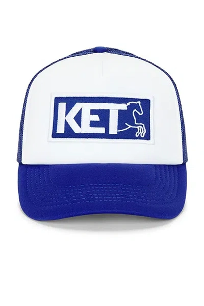 Pleasures Tranquil Trucker Hat In Blue