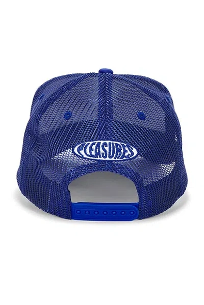 Pleasures Tranquil Trucker Hat In Blue