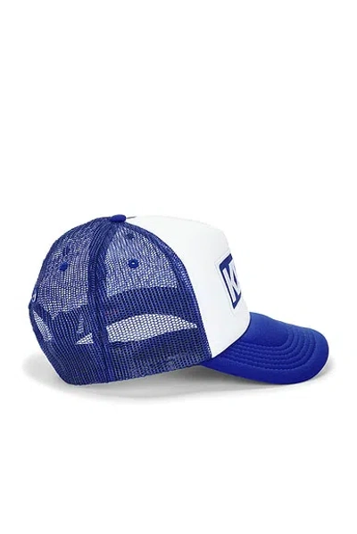 Pleasures Tranquil Trucker Hat In Blue