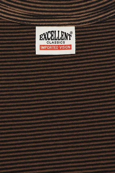 Commission Reversed Tee In Brown