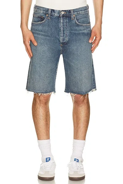 Agolde Anson Short In Blue