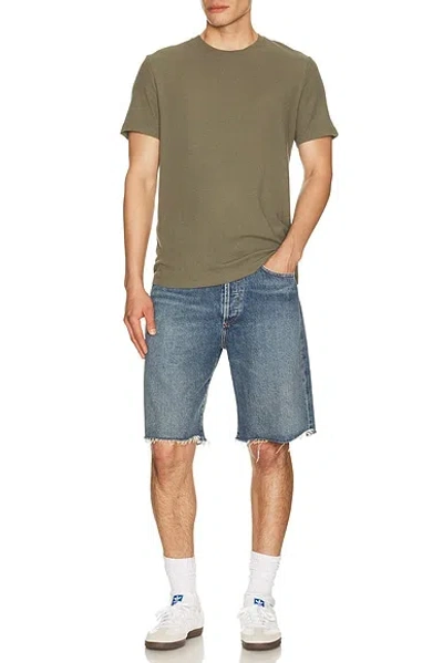 Agolde Anson Short In Blue