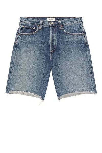 Agolde Anson Short In Blue