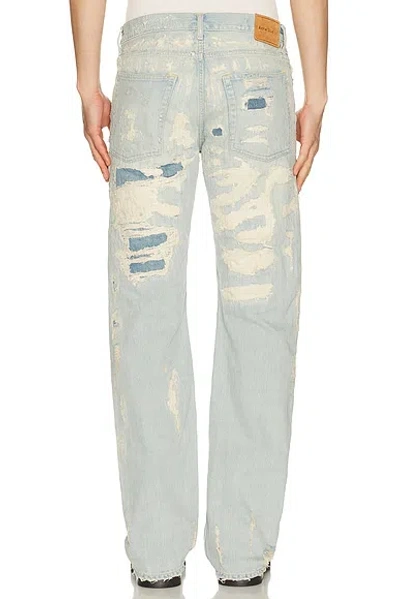 Acne Studios Distressed-details Jeans In Blue