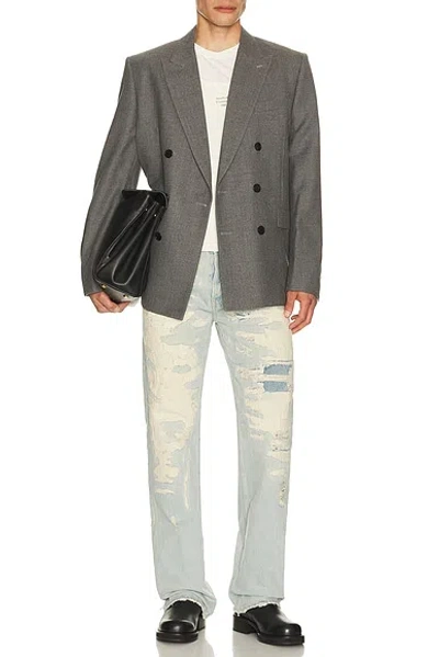 Acne Studios Distressed-details Jeans In Blue