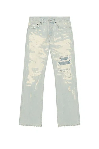 Acne Studios Distressed-details Jeans In Blue