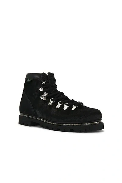 Junya Watanabe Paraboot Collaboration Ankle Boots In Black