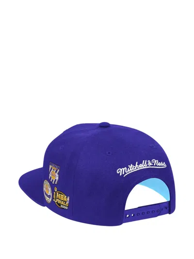 Mitchell & Ness Snapback Undervisor Hat In Blue