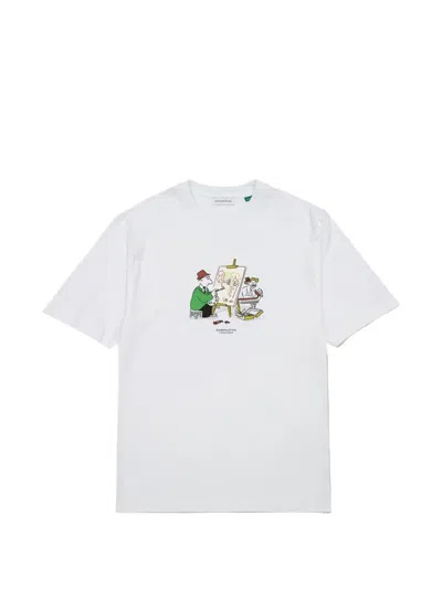 Edmmond Studios Graphic-print T-shirt In White