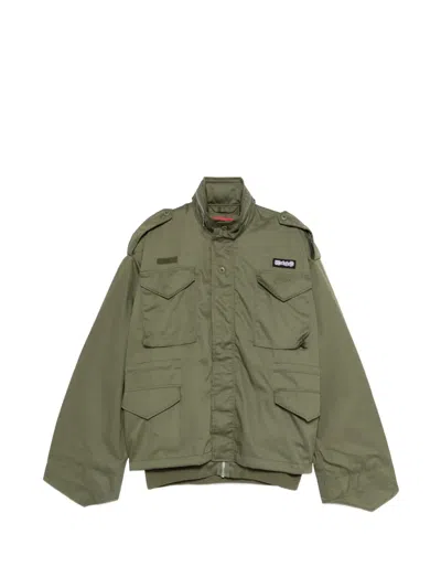 032c Flap-pocket Jacket In Green