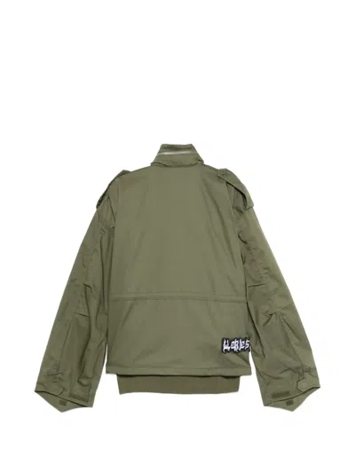 032c Flap-pocket Jacket In Green