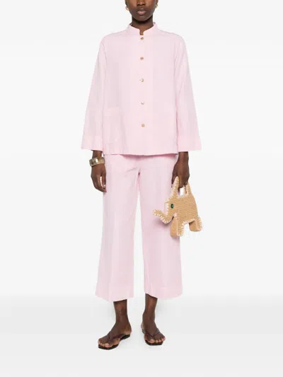 Rosso 35 Elasticated Trousers In Pink