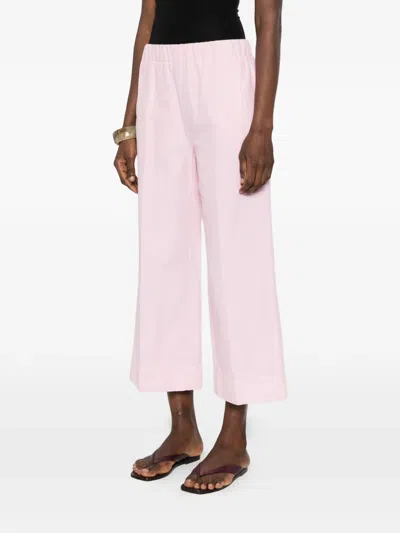 Rosso 35 Elasticated Trousers In Pink