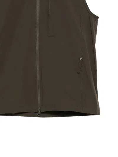 Aspesi Zip-up Vest In Black