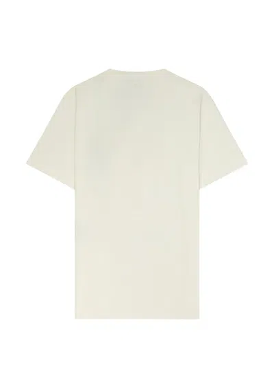 Alexander Mcqueen Skull Graphic Crew Neck Cotton T Shirt In White