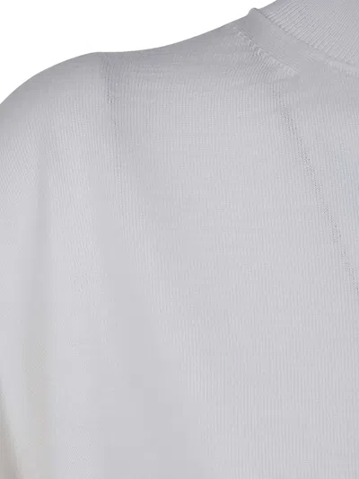 Sofie D'hoore Muscat Long Sleeve Crew Neck Pullover In Silver