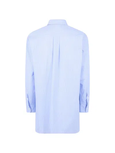 Drhope Oversized Classic Shirt In Blue