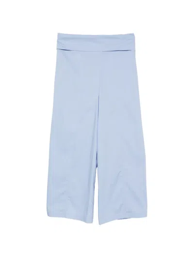 Alysi Drawstrings Trousers In Blue